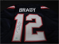 Tom Brady Patriots signed Jersey w/Coa
