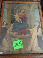 Framed Ave Maria Print