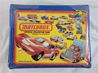 1980 Matchbox Collector case w/ cars