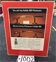 Winchester Buffalo Bill Rifle Display