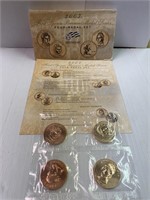 2007 US Mint 4 Medal Set 1st Spouses Bronze