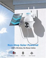 Rebluum 2K Security Camera Wireless Solar Powered