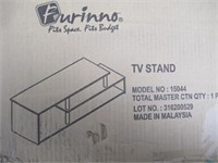 "As IS" Furinno 15044CC/BK Econ Low Rise TV Stand,
