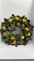 Large 24in fruit wreath