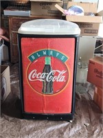 Coca Cola drink / ice cooler - 20x16x32" tall