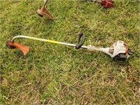 Stihl fs45 trimmer - no gas did not try to start.