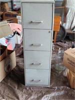 4 drawer file cabinet 14x18x46"h -