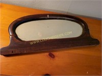 Small Antique Framed Vanity Mirror - Needs Work