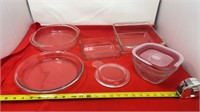 Clear Bake Ware , Rubbermaid press and seal