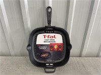 T-fal 10.5" Cast Iron Square Grill