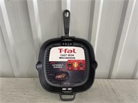 T-fal 10.5" Cast Iron Square Grill