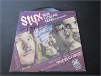 Styx Signed Album Heritage COA