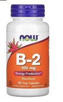 Now Foods B-2 100mg 100cap