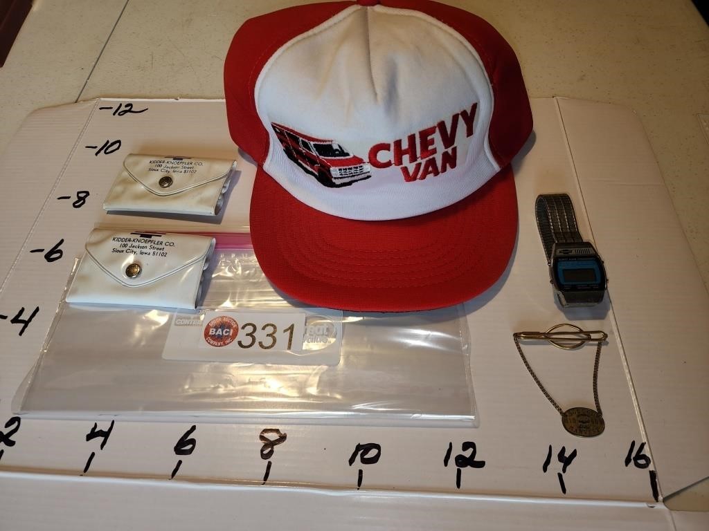 Vintage Chevrolet Chevy lot- Chevy Van hat,