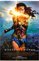 Wonder Woman Poster Autograph