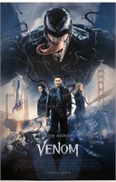 Venom Poster Tom Hardy Autograph