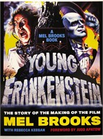 Young Frankenstein Poster Autograph
