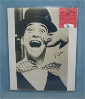 Autographed Soupy Sales photo