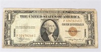 One Dollar Hawaii World War II Silver Certificate