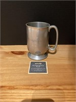 Cast Pewter Beer Mug, Made In England