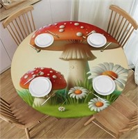 SM4464  utterfly Round Tablecloth 60 - Waterproof