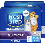 *Fresh Step Clumping Cat Litter, 2 Pack of 18.5lb