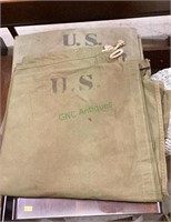 WW II military canvas tents? - lot of two. By the