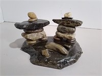 Stone Inukshuk Decor