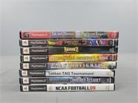 Lot Of 8 Playstation 2 Games