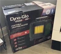 Dyna Glo Portable Propane Heater.