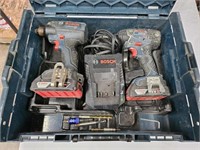 Bosch drills batteries charger case
