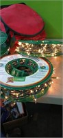 (2) Rolls of Christmas Lights  & extra rolls &