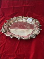 SILVER PLATE REED AND BARTON TRAY