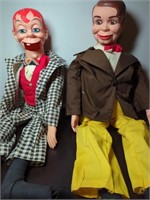 Pair of 1950's Era Juro Ventriloquism Dolls