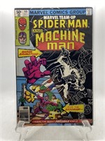 50¢ 1980 Marvel Spider-Man & Machine Man Comic