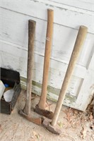 AXES AND SLEDGEHAMMER