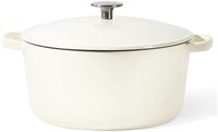 CAROTE 5.5Qt Enamel Cast Iron Dutch Oven Pot With