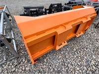 Skid Steer QA 84" Snowpusher- NO RESERVE