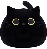 WEBINGO BLACK CAT PLUSH TOY 16IN