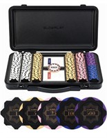 SLOWPLAY NASH 14 GRAMS CLAY POKER CHIPS SET FOR