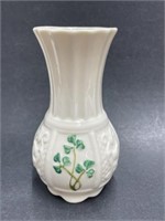 Belleek Vase " Millennium 2000 " 4 3/4 " Tall