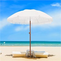 Sun Umbrella with UV 50+ Protection, 8 Ribs, and