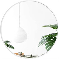GLCS GLAUCUS Round Wall Mirror,24" Large
