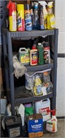Garage Shelf and Contents Lot
