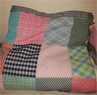 Square Patterned Quilt