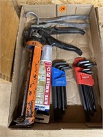 Caulk Gun, Allen Wrenches Metric & SAE