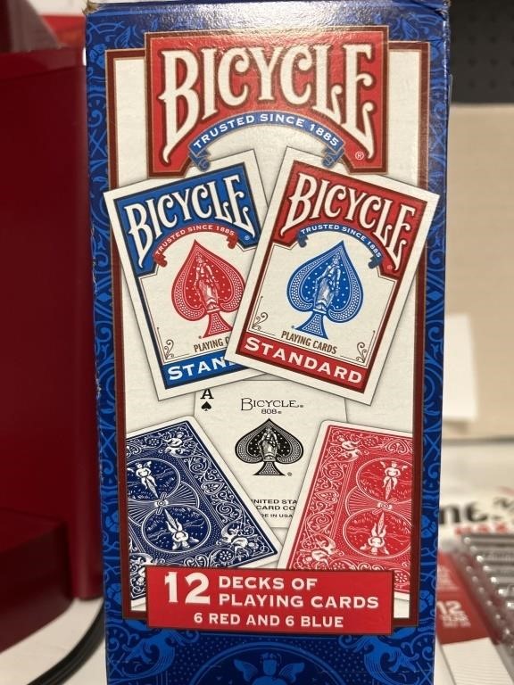 Bicycle 12 decks playing cards