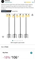 STRING LIGHT POLES (OPEN BOX)