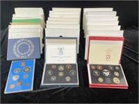 24 Royal Mint Proof Sets Great Britain & Ireland