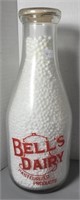 BELL'S DAIRY SCARBORO QT ACL MILK BOTTLE